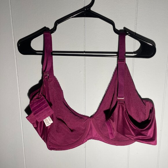 Plum Rougue Victoria's Secret Invisible Lift Full-Coverage Minimizer Bra - Picture 4 of 7